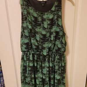 Sleeveless high low dress